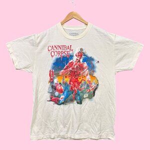 Cannibal Corpse Eaten Back to Life Death Metal Band Tee L